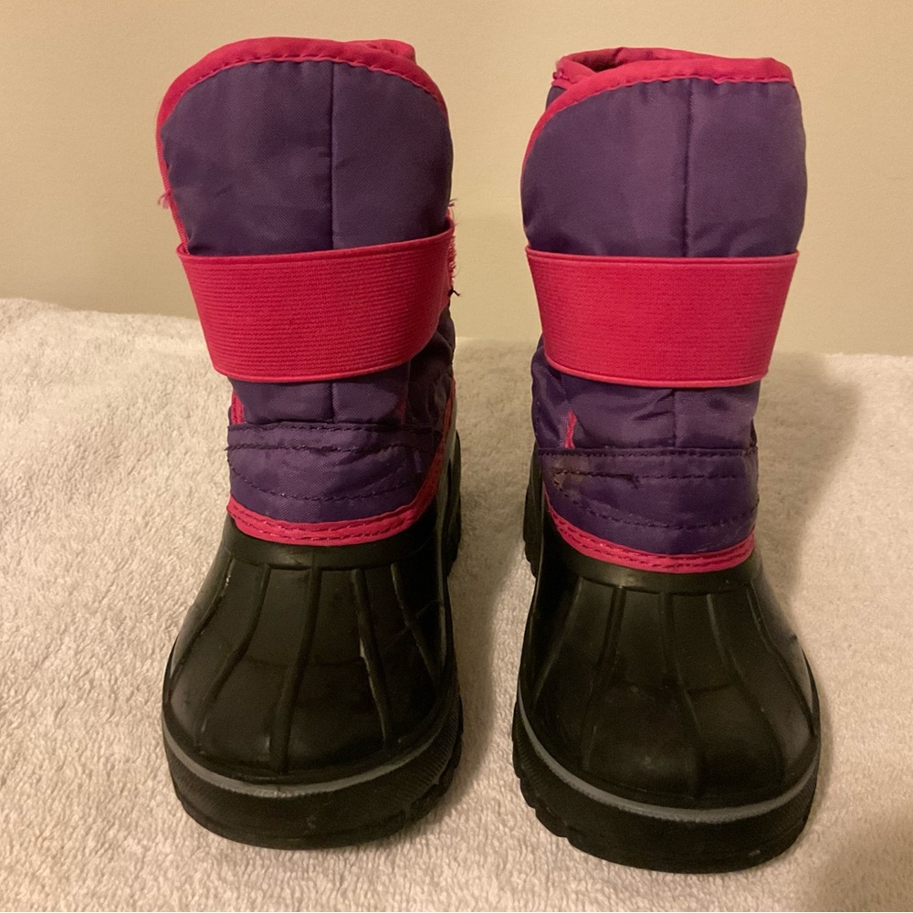 Kids' Purple and Pink Snow Boots